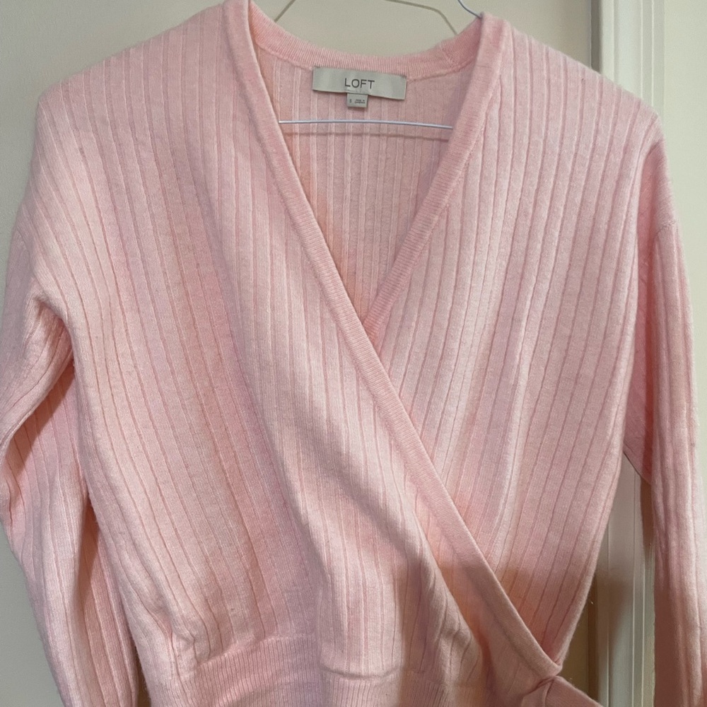 Loft Wrap sweater size Small